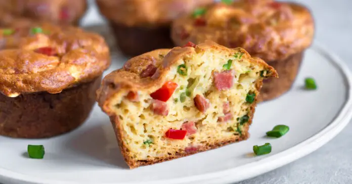 Recette de Muffins au Jambon et Poivron Rouge au Thermomix : Savoureux, Faciles et Parfaits pour un Déjeuner sur le Pouce