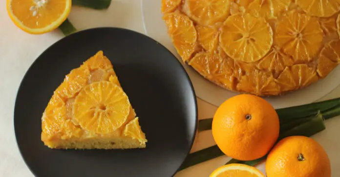 Gâteau Renversé à l'Orange au Thermomix : moelleux et parfumé