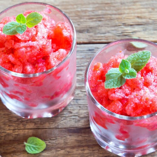Granité aux Fraises et à la Menthe au Thermomix : Fraîcheur à Déguster Sans Modération