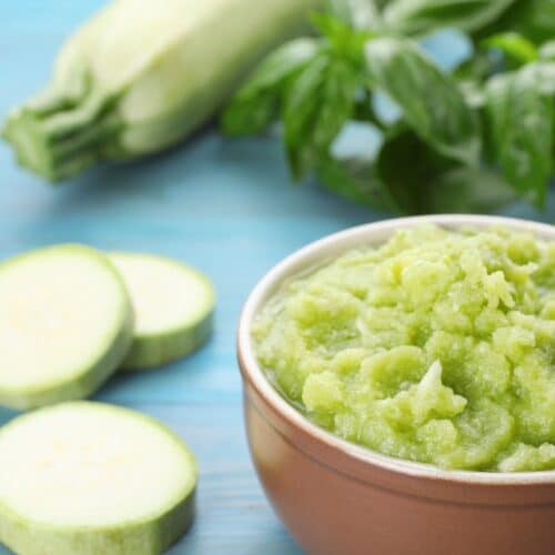 Purée Verte de Courgettes et Basilic au Thermomix : Fraîcheur et Saveurs