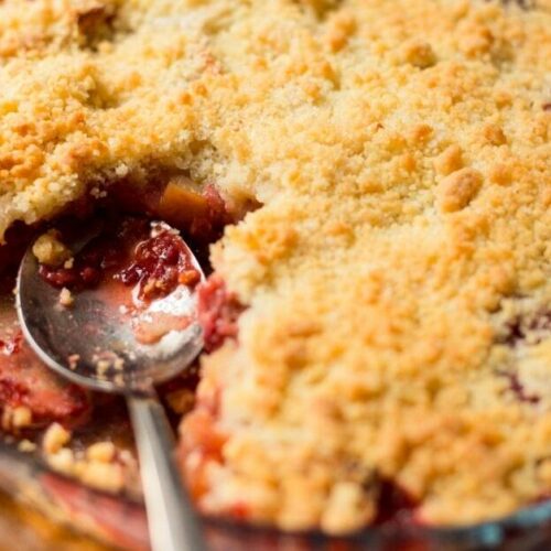 Crumble aux Fruits Rouges au Thermomix : Un Dessert Croquant et Fondant