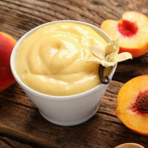 Crème Dessert à la Vanille et Pêches au Thermomix : Une Douceur Crémeuse et Fruité
