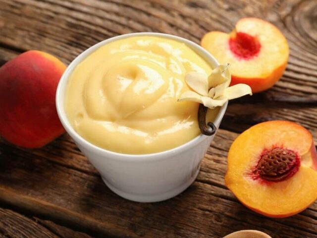 Crème Dessert à la Vanille et Pêches au Thermomix : Une Douceur Crémeuse et Fruité