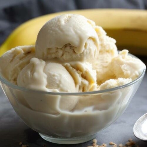 Crème Glacée à la Vanille et Banane au Thermomix : Un Dessert Rafraîchissant et Crémeux