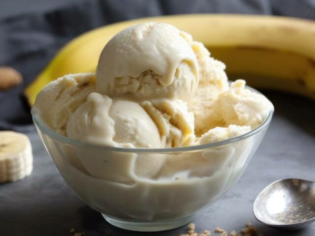 Crème Glacée à la Vanille et Banane au Thermomix : Un Dessert Rafraîchissant et Crémeux