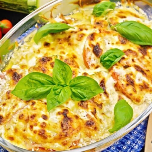 Gratin de Courgettes aux Tomates et Crème au Thermomix : Un Plat Réconfortant et Savoureux