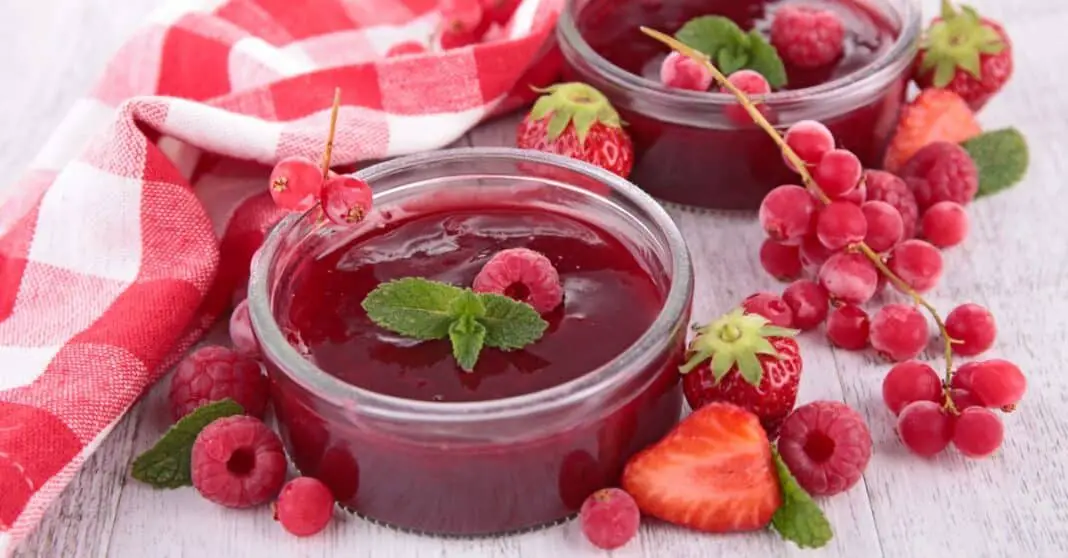 Confiture de Fraise Framboise et Groseille au Thermomix
