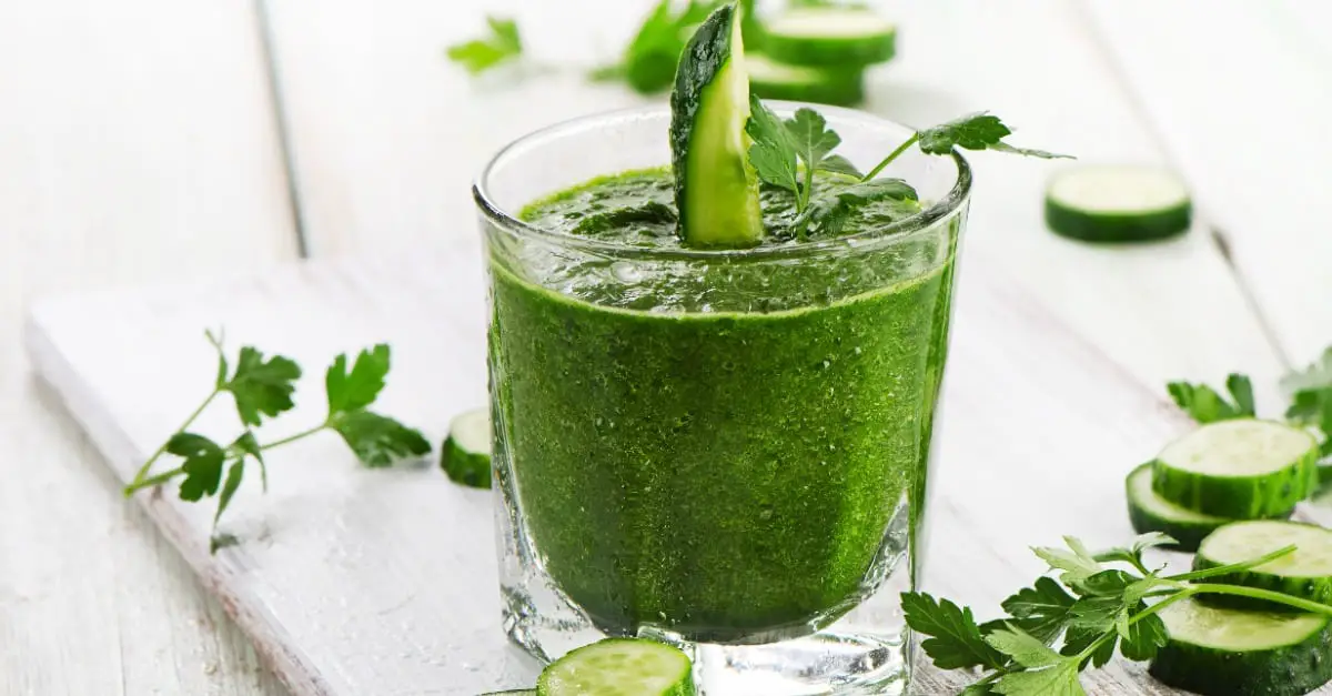 Smoothie au Concombre et Persil Weight Watchers : Une Boisson Fraîche et Légère