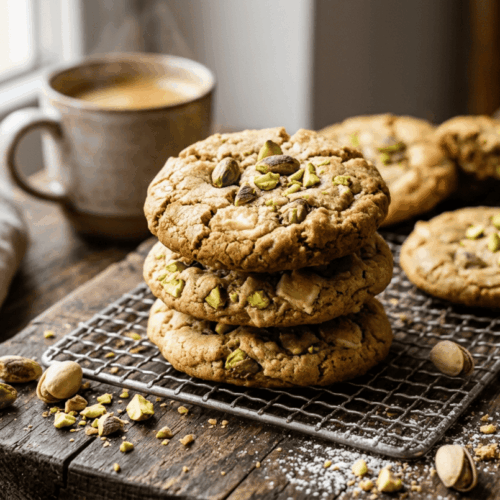cookies pistaches au thermomix fleur oranger croustillants
