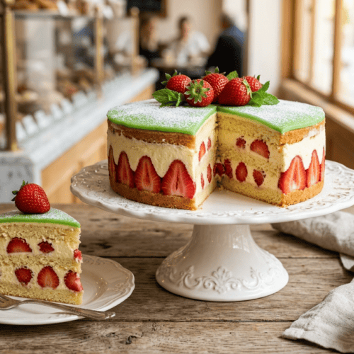 recette fraisier facile