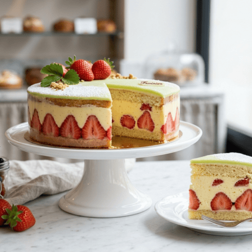 fraisier au thermomix