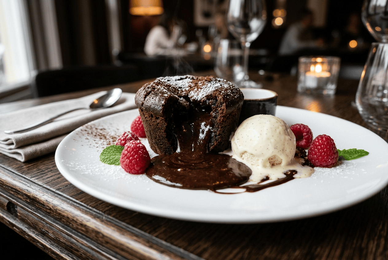 Lava Cake au Chocolat Coulant au Thermomix