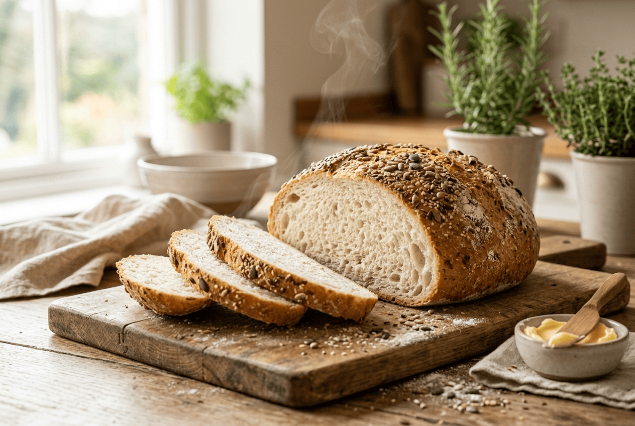 Pain Sans Gluten Moelleux au Thermomix