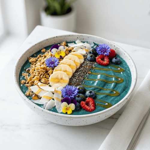 Smoothie Bowl Spiruline et Banane au Thermomix