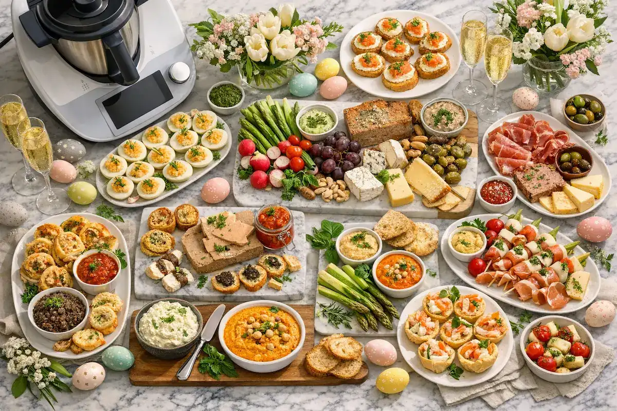 Apéritif de Pâques au Thermomix : 10 Amuse-Bouches Festifs