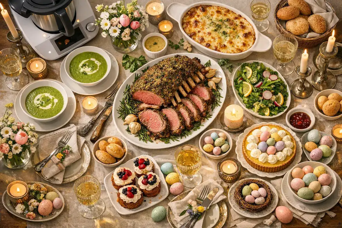 Menu de Pâques au Thermomix : 4 Recettes Festives