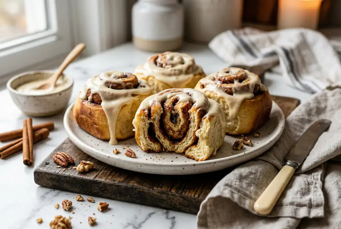 Brioche roulée à la cannelle au Thermomix