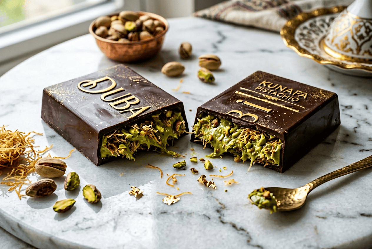 chocolat dubai au thermomix