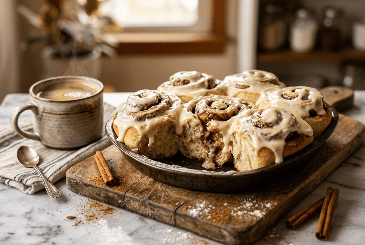 cinnamon rolls au thermomix