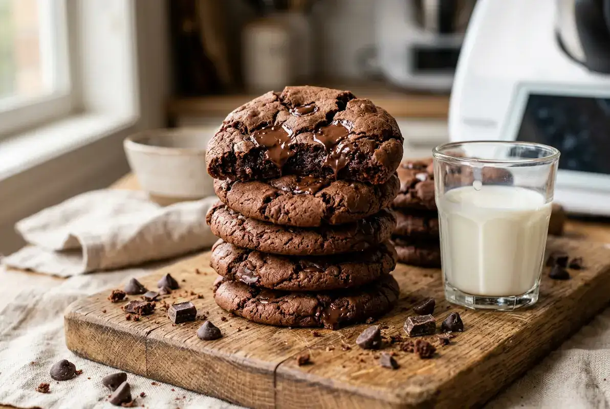 Cookies Moelleux Chocolat au Thermomix : Recette Gourmande