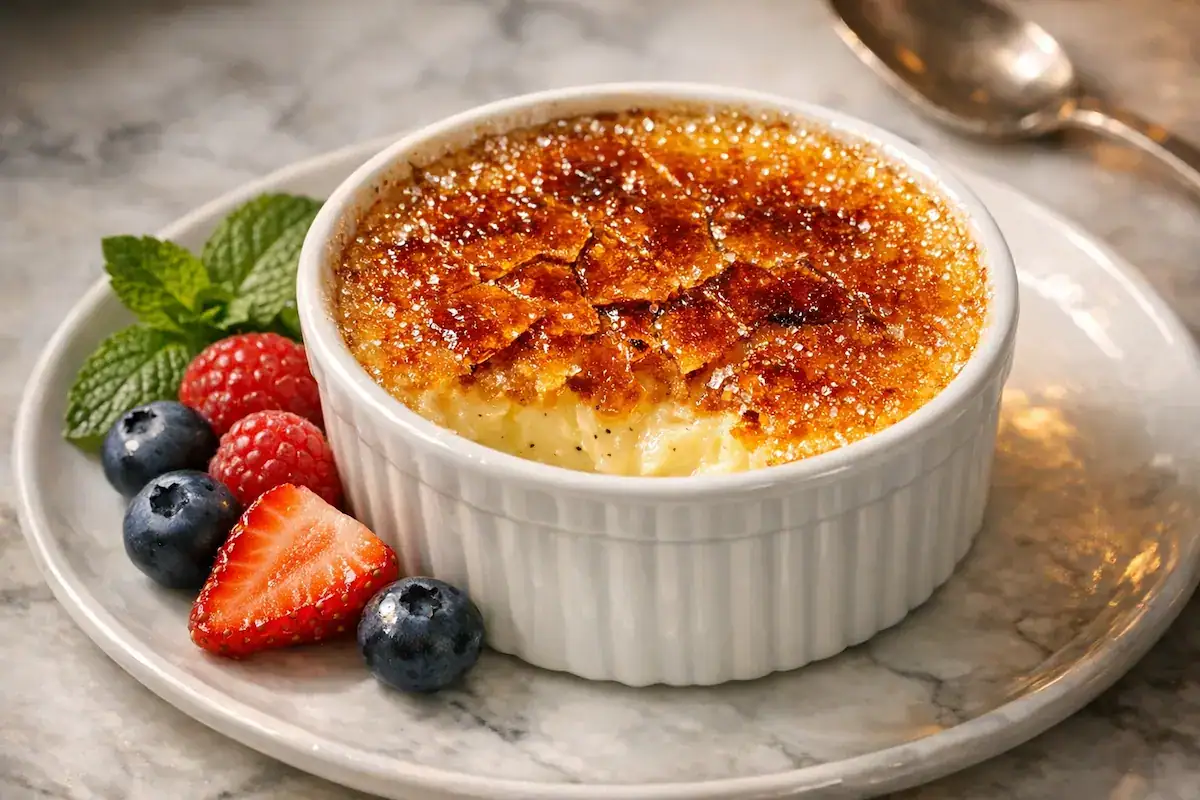 Crème Brûlée Vanille au Thermomix