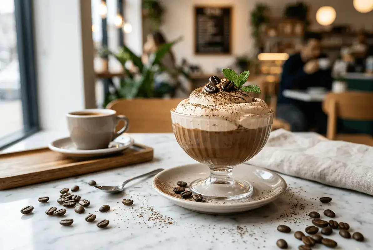 Crème Dessert au Café au Thermomix : Recette Fondante