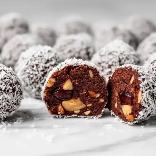 Energy Balls Cacao Coco au Thermomix