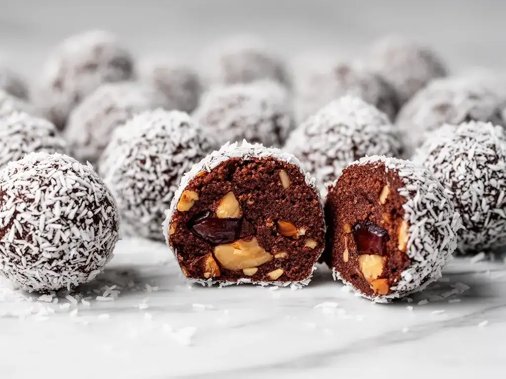 Energy Balls Cacao Coco au Thermomix : Recette Healthy