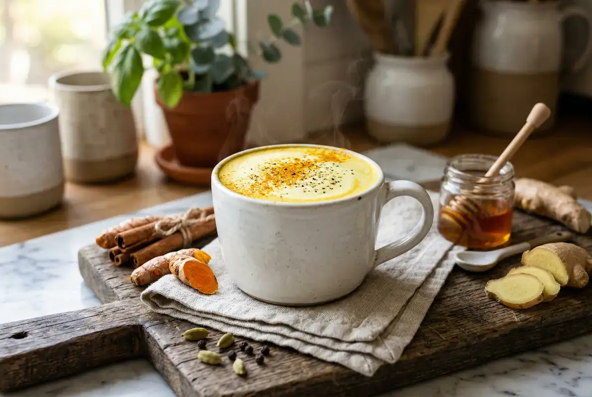 Golden milk au Thermomix