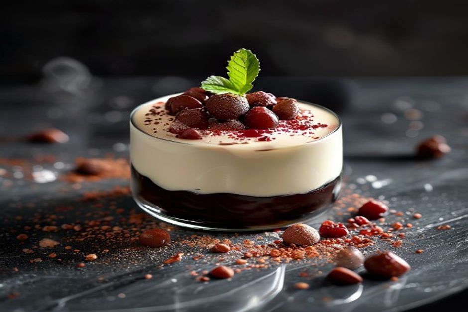 Mousse chocolat blanc framboise Thermomix