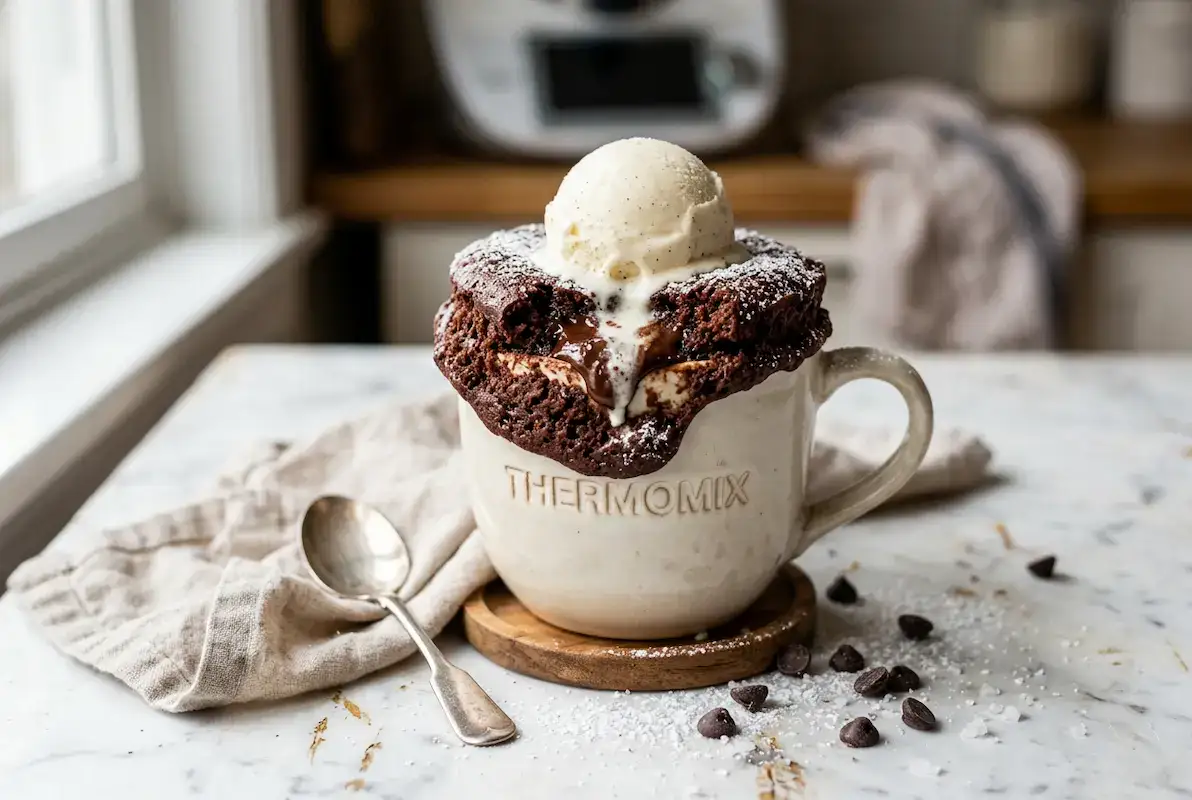 Mug Cake Chocolat au Thermomix : Recette Irresistible