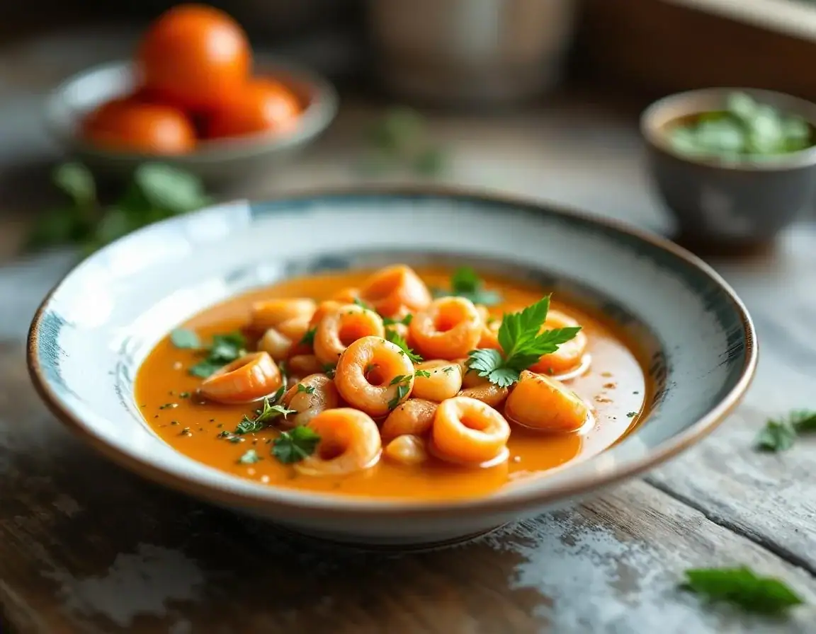 Soupe Thaï Coco Crevettes au Thermomix