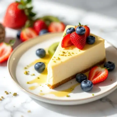 Cheesecake pistache au Thermomix
