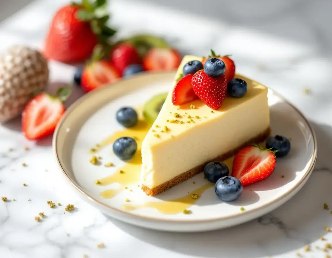 Cheesecake pistache au Thermomix