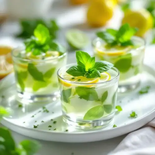 verrines citron basilic au thermomix