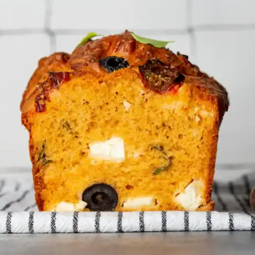 Cake Salé aux Olives et Feta au Thermomix