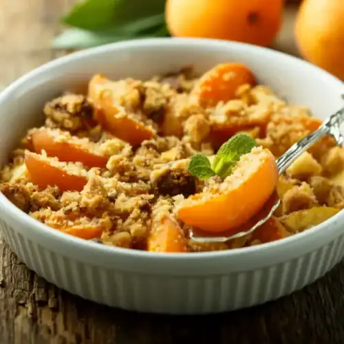 Crumble aux Abricots au Thermomix