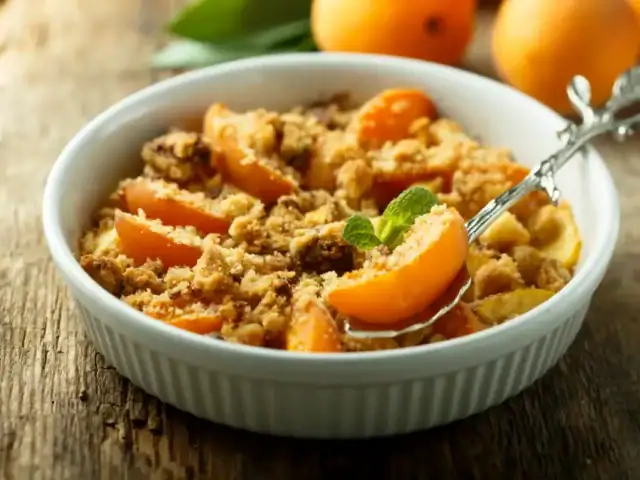 Crumble aux Abricots au Thermomix