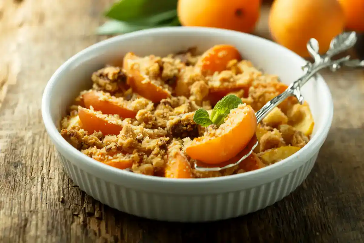 Crumble aux Abricots au Thermomix