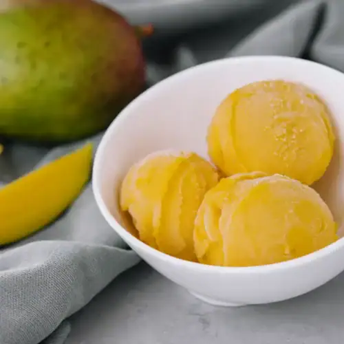 Glace Minute à la Mangue au Thermomix