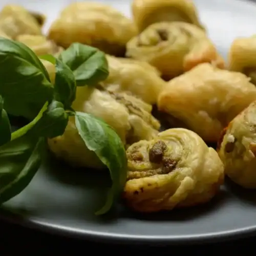 Roulés Feuilletés au Pesto au Thermomix