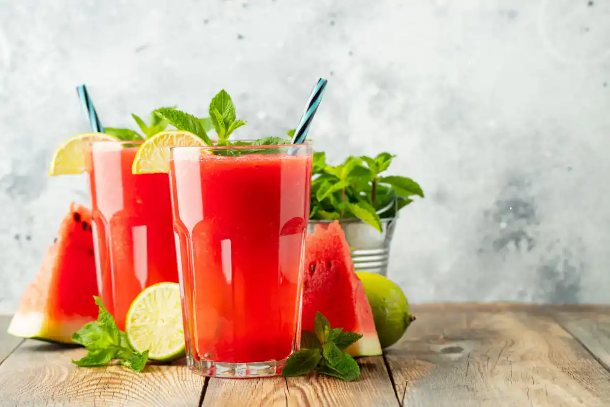 Smoothie Pastèque Menthe au Thermomix