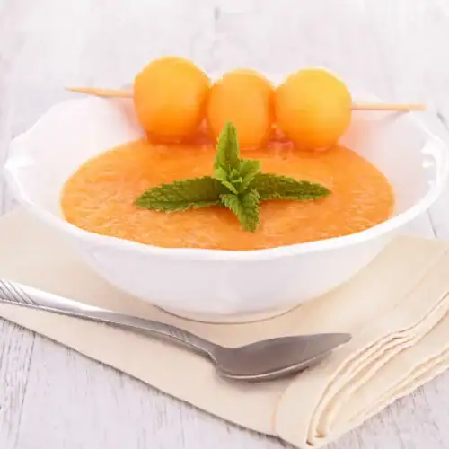 Soupe Froide de Melon et Menthe au Thermomix