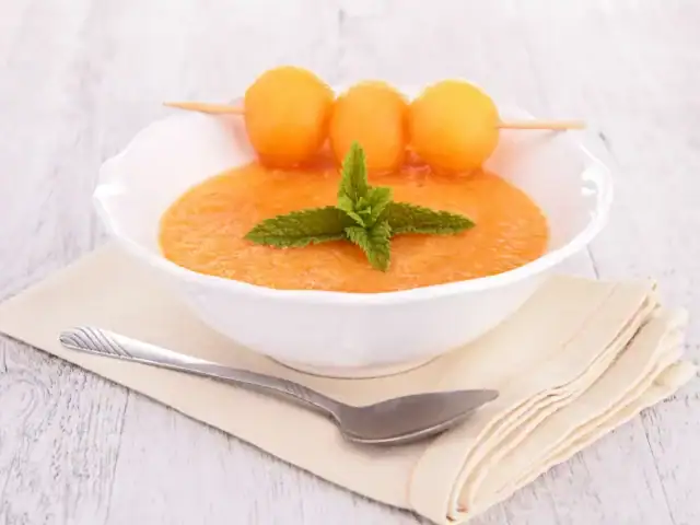 Soupe Froide de Melon et Menthe au Thermomix