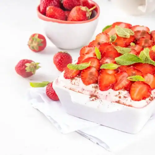 Tiramisu Pistache Fraises au Thermomix