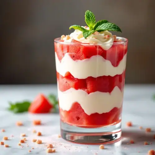 Tiramisu à la Pastèque au Thermomix