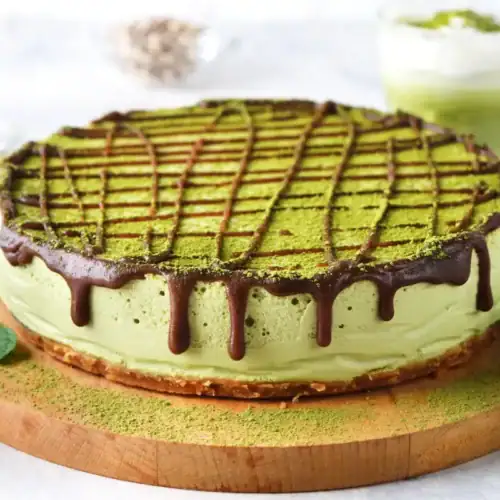 Cheesecake Matcha sans Cuisson au Thermomix