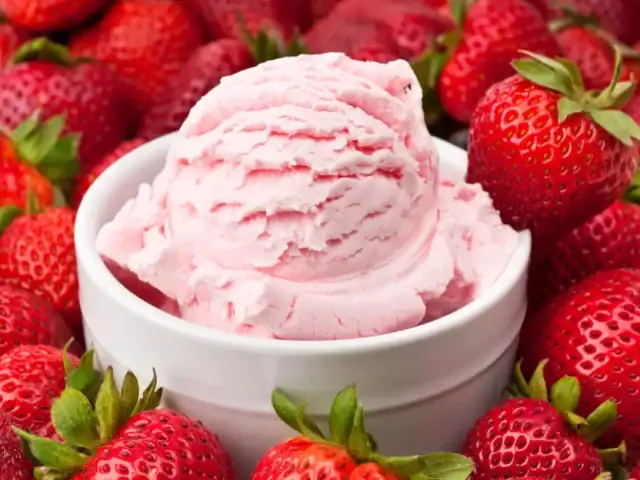 Glace minute aux fraises au Thermomix