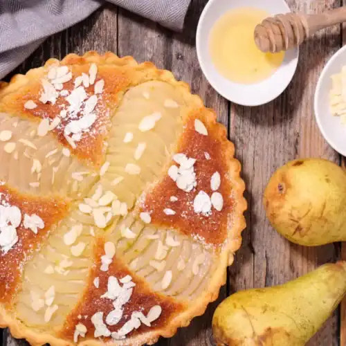 Tarte amandine aux poires de Little Mary au Thermomix