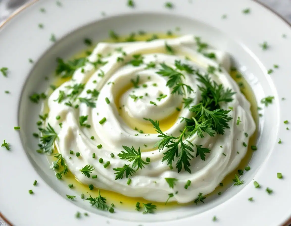 Vinaigrette au Yaourt et Fines Herbes au Thermomix